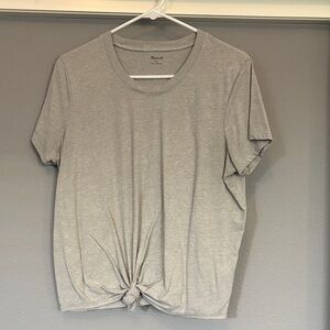 Madewell Light Gray Short Sleeve Tee